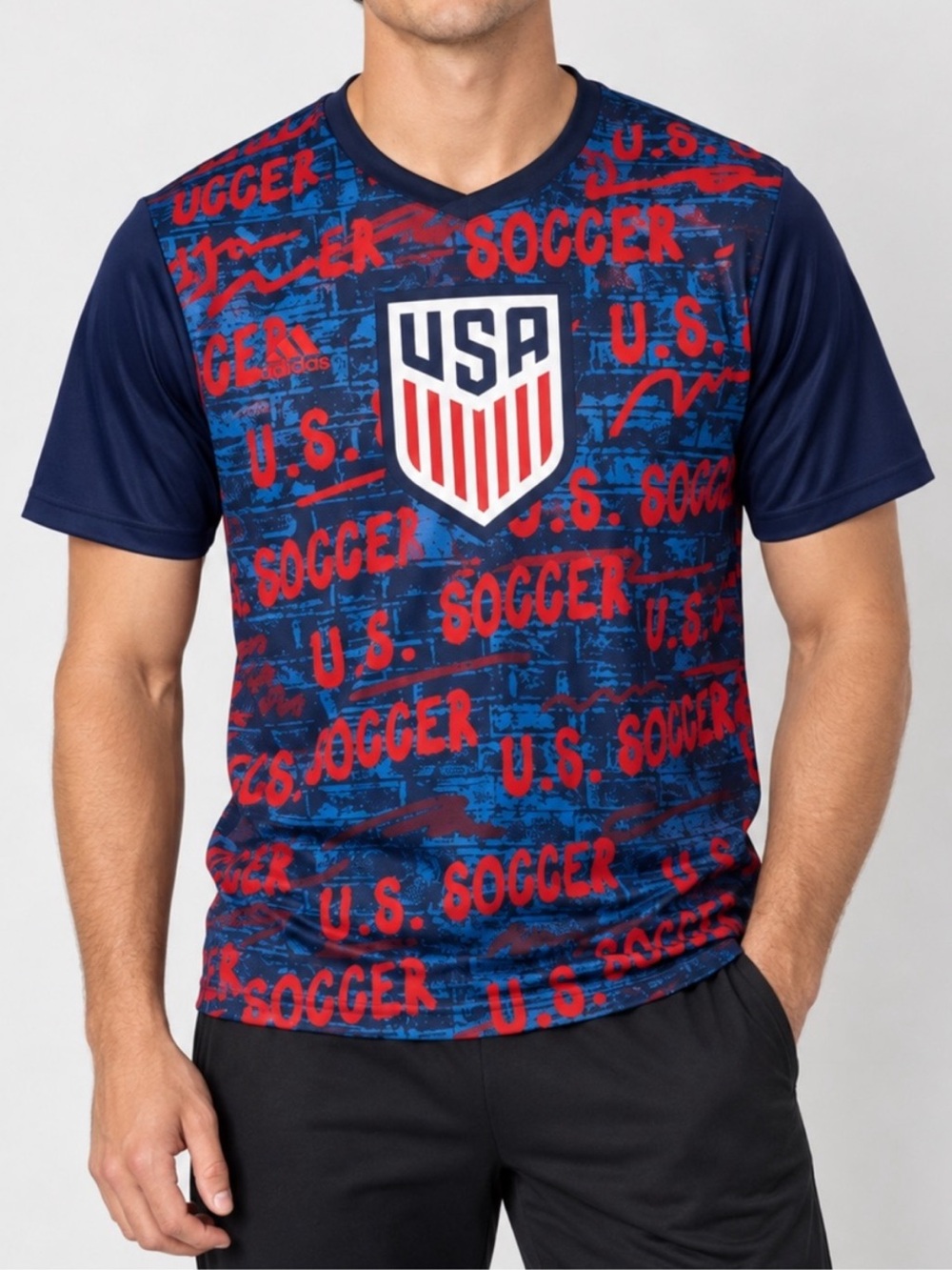 NEW FIFA US Soccer Jersey Men’s Medium USA Graffiti National Team USMNT Football